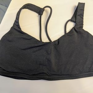 Black Lululemon sports bra